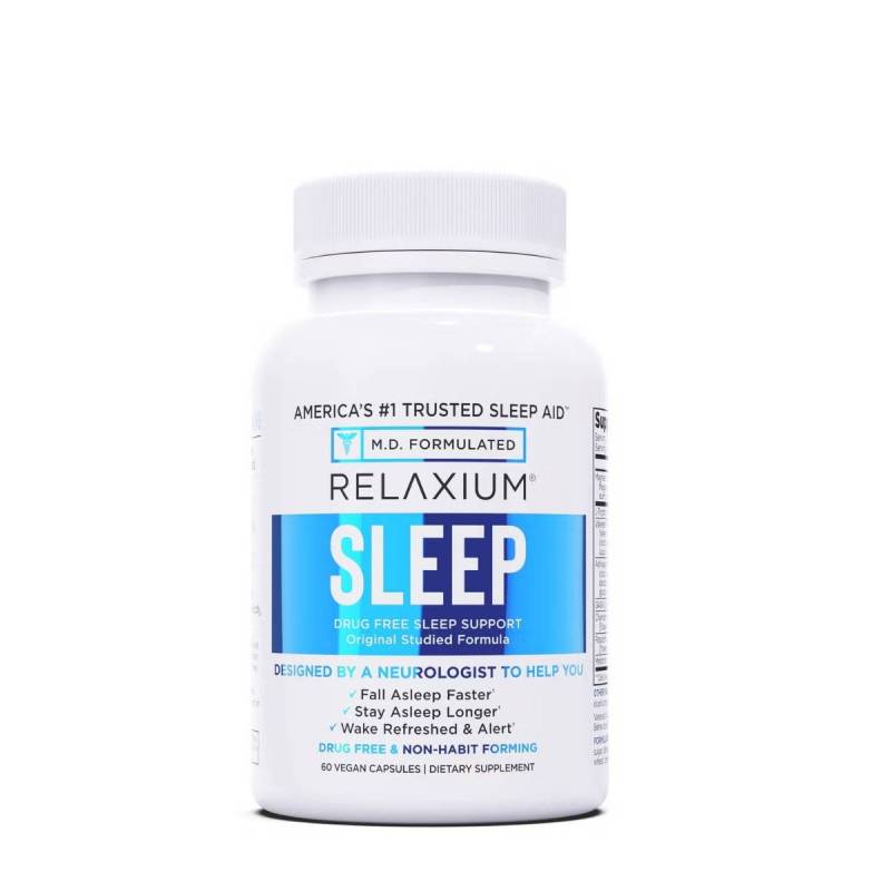 Relaxium Sleep Support, Formula Pentru Somn, 60 capsule, GNC