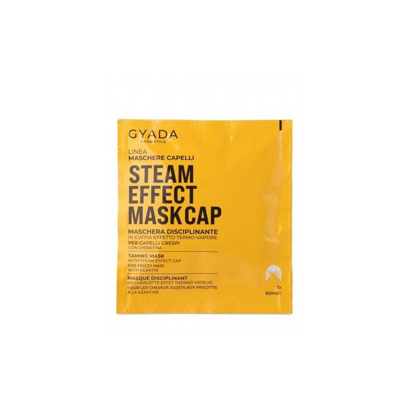 Masca de par anti-frizz tip casca cu efect termic, Gyada