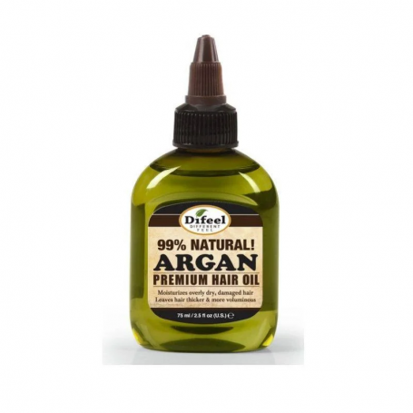 Ulei de par premium Argan, 75 ml, Difeel