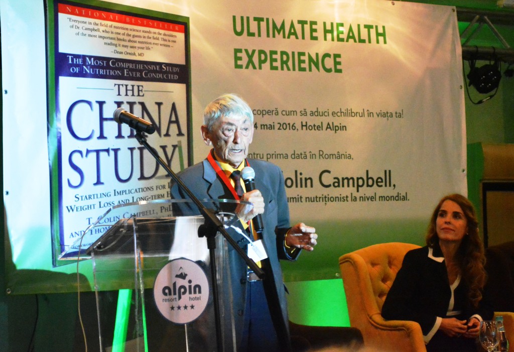 Oviidu Bojor la Conferinta Colin Campbell