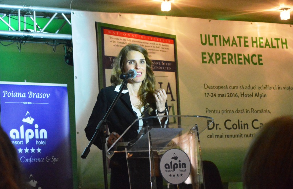 Cristela Georgescu la conferinta Colin Campbell