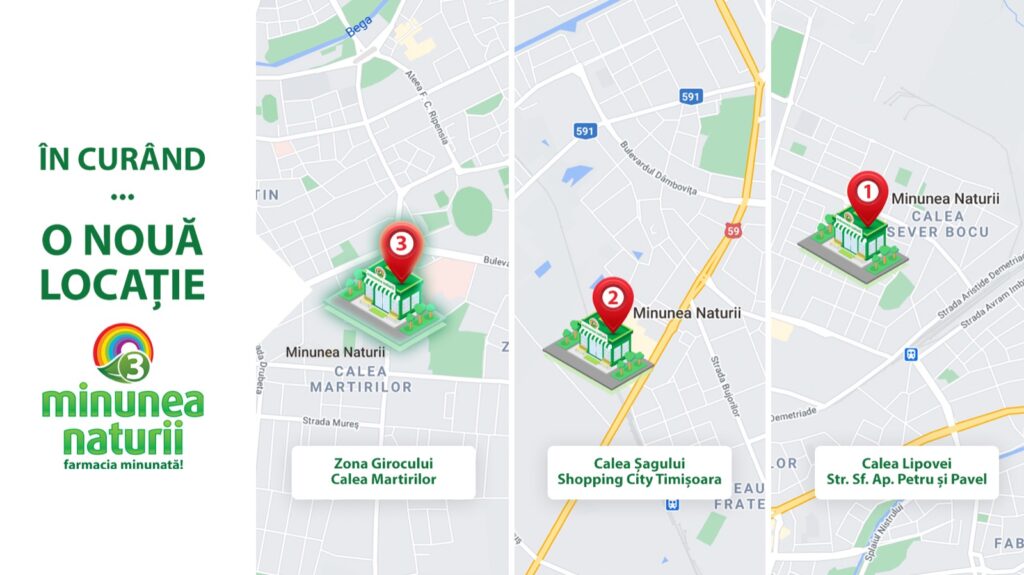 O noua locatie Minunea Naturii in Timisoara, zona Girocului
