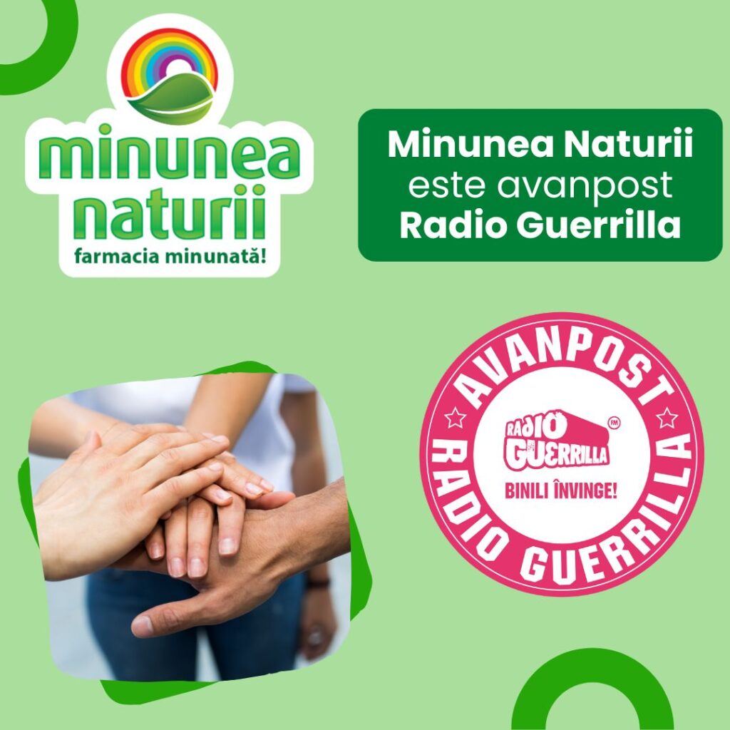 Minunea Naturii este Avanpost Radio Guerrilla – primești 10% cashback la orice comandă! 💚🩷